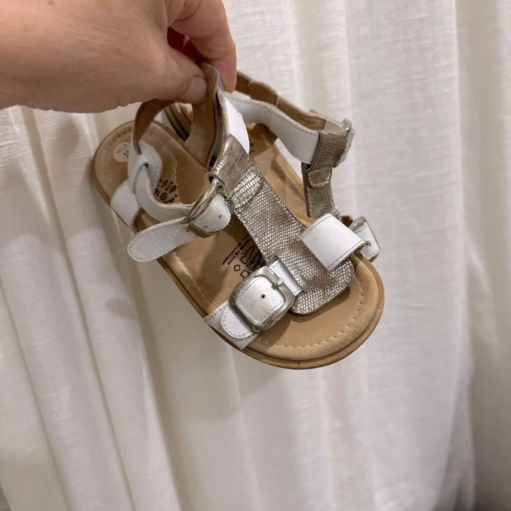 Petit Mai grill Summer Leather Sandals Size 8